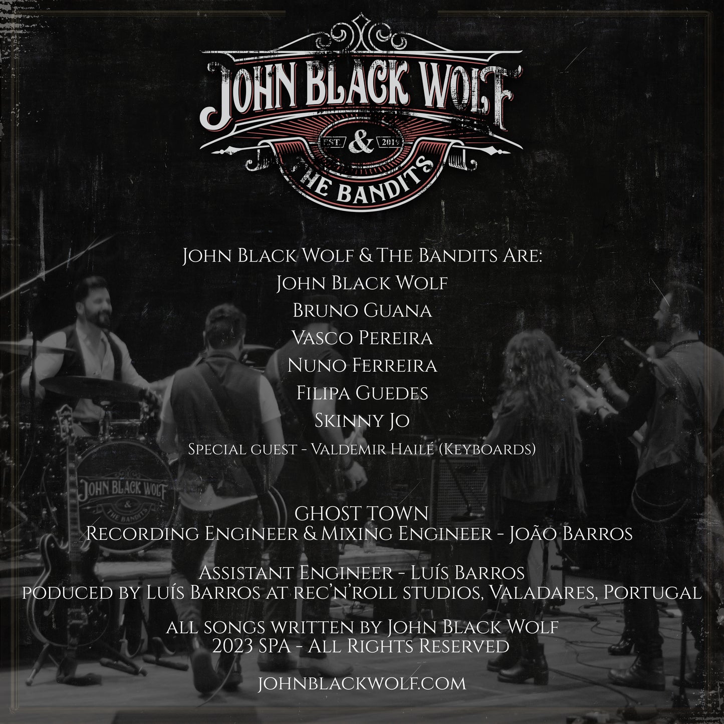 Ghost Town | John Black Wolf & The Bandits | CD - Digipack