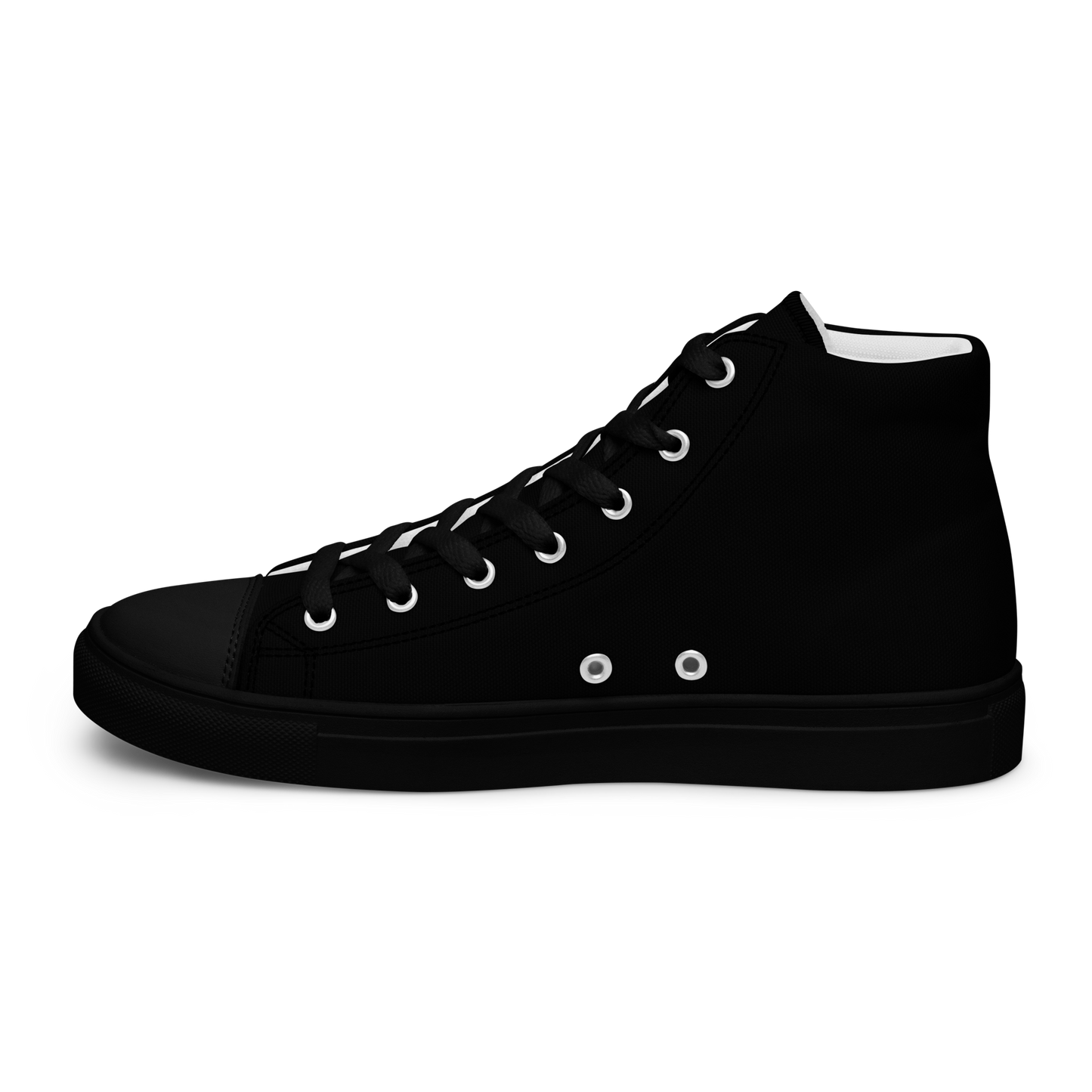 Men’s high top canvas shoes