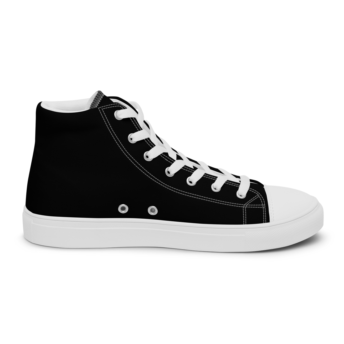 Men’s high top canvas shoes